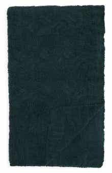 Cable Butter Throw Blanket