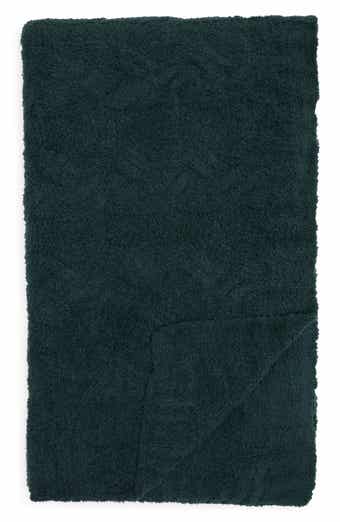 Cable Butter Throw Blanket