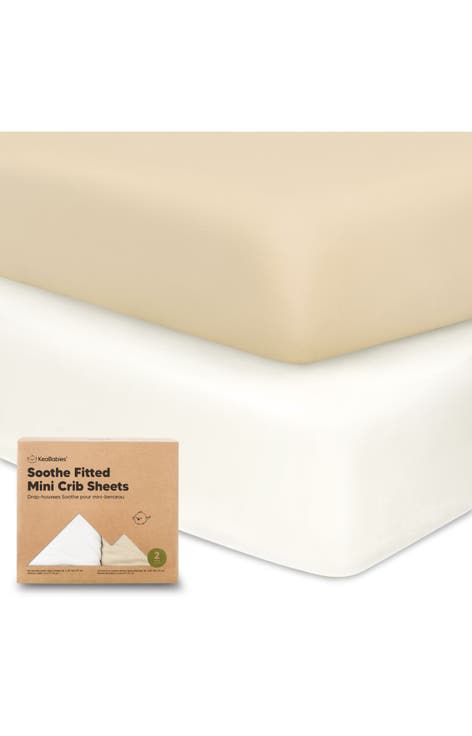 Soothe Fitted Mini Crib Sheet