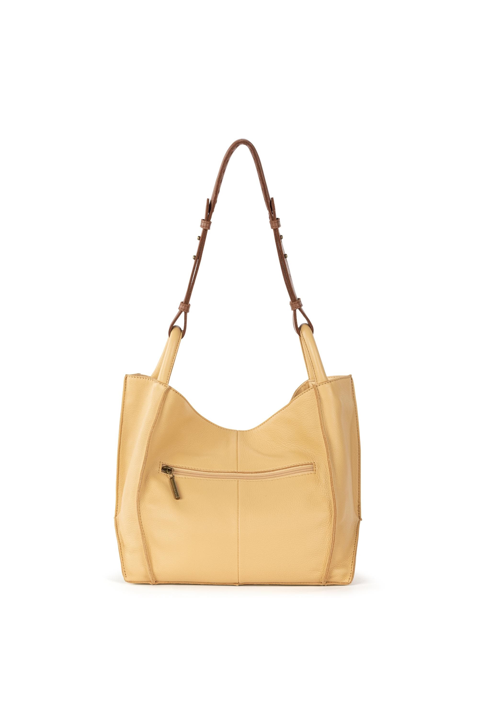 Los Feliz Medium Tote Leather Bag, Alternate, color, Buttercup
