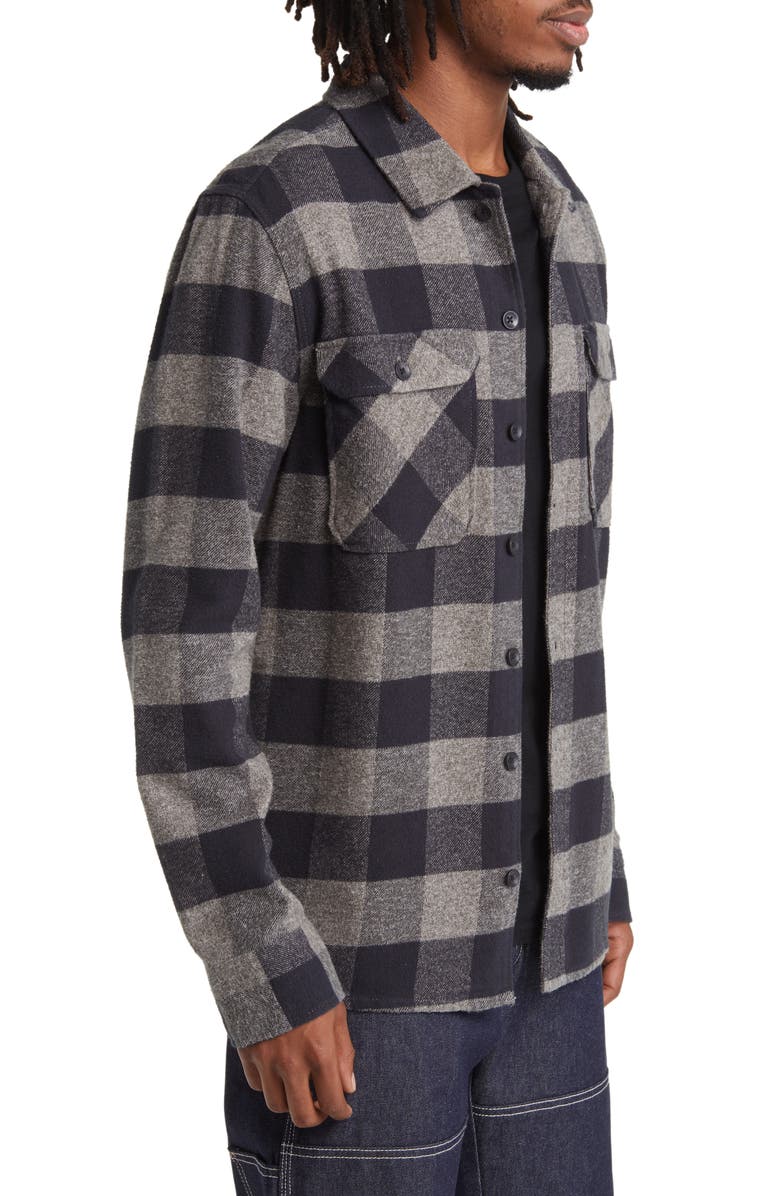 Dickies Sacramento Flannel Button-Up Shirt, Alternate, color,