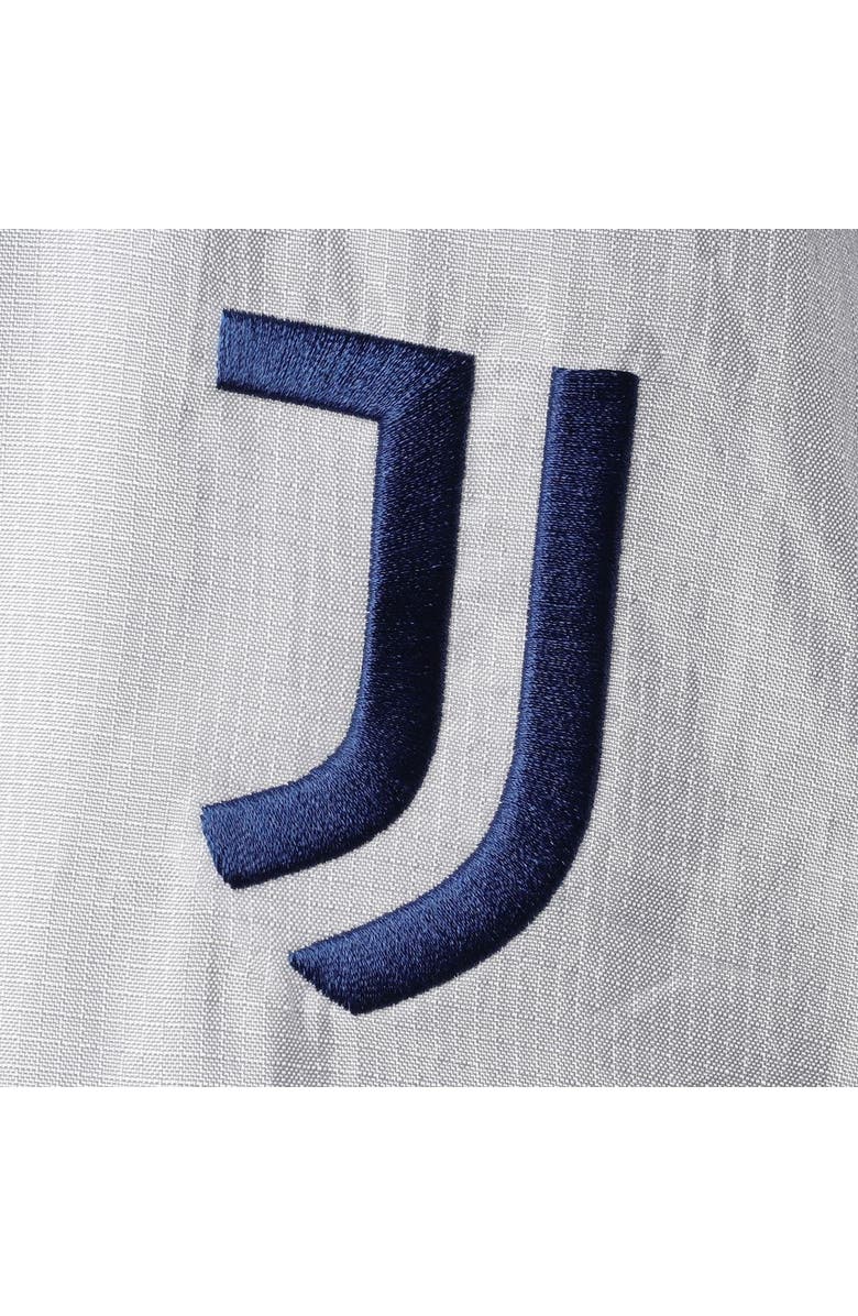 adidas Men's adidas White/Blue Juventus Icons Woven Full-Zip Jacket ...