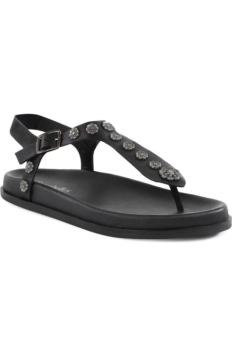 Seychelles Sunday Funday Slingback Platform Sandal, Main, color, Black