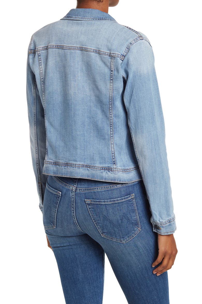 Classic Denim Jacket, Alternate, color, LIGHT WASH