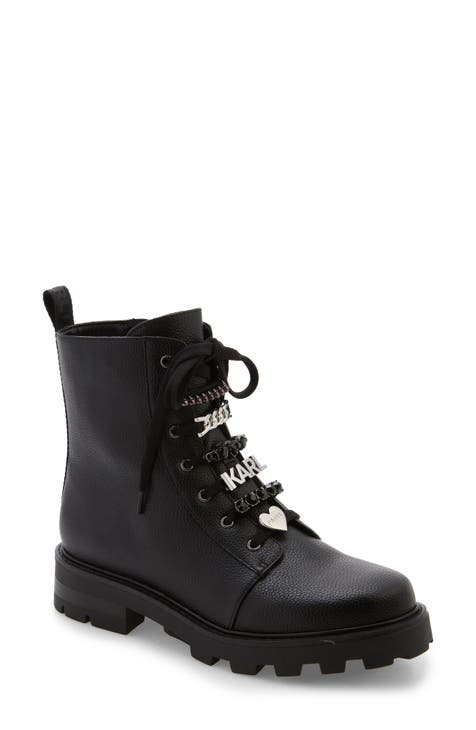 Karl lagerfeld boots womens online