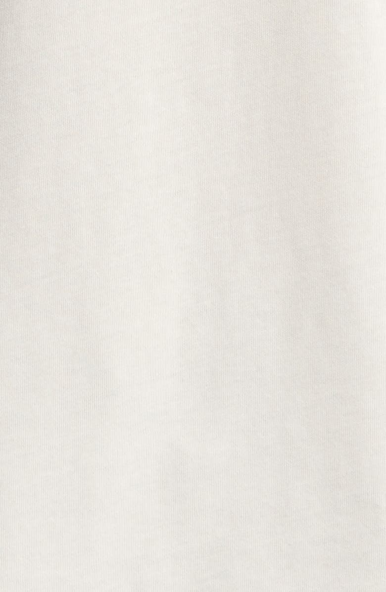 The North Face Evolution Simple Dome Relaxed Crop Cotton T-Shirt, Alternate, color, White Dune