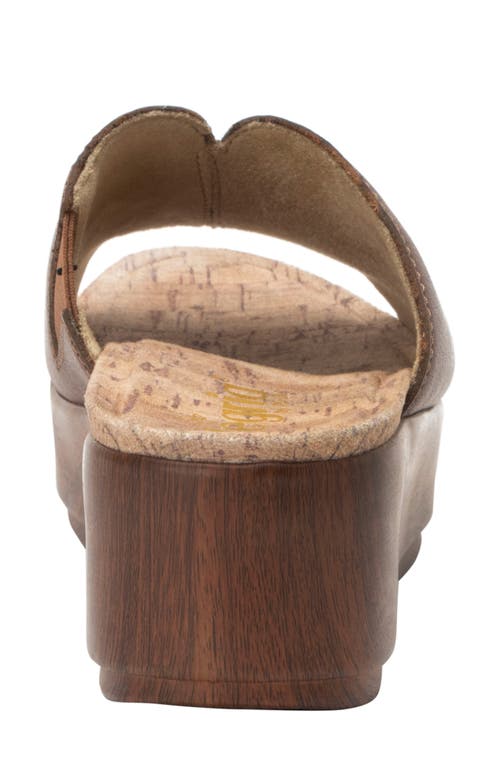 Alegria By Pg Lite Triniti Platform Wedge Slide Sandal