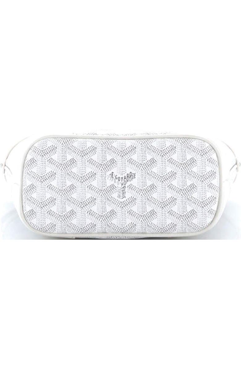 Pre-Owned Goyard Beluga Bag Coated Canvas Mini, Alternate, color, White