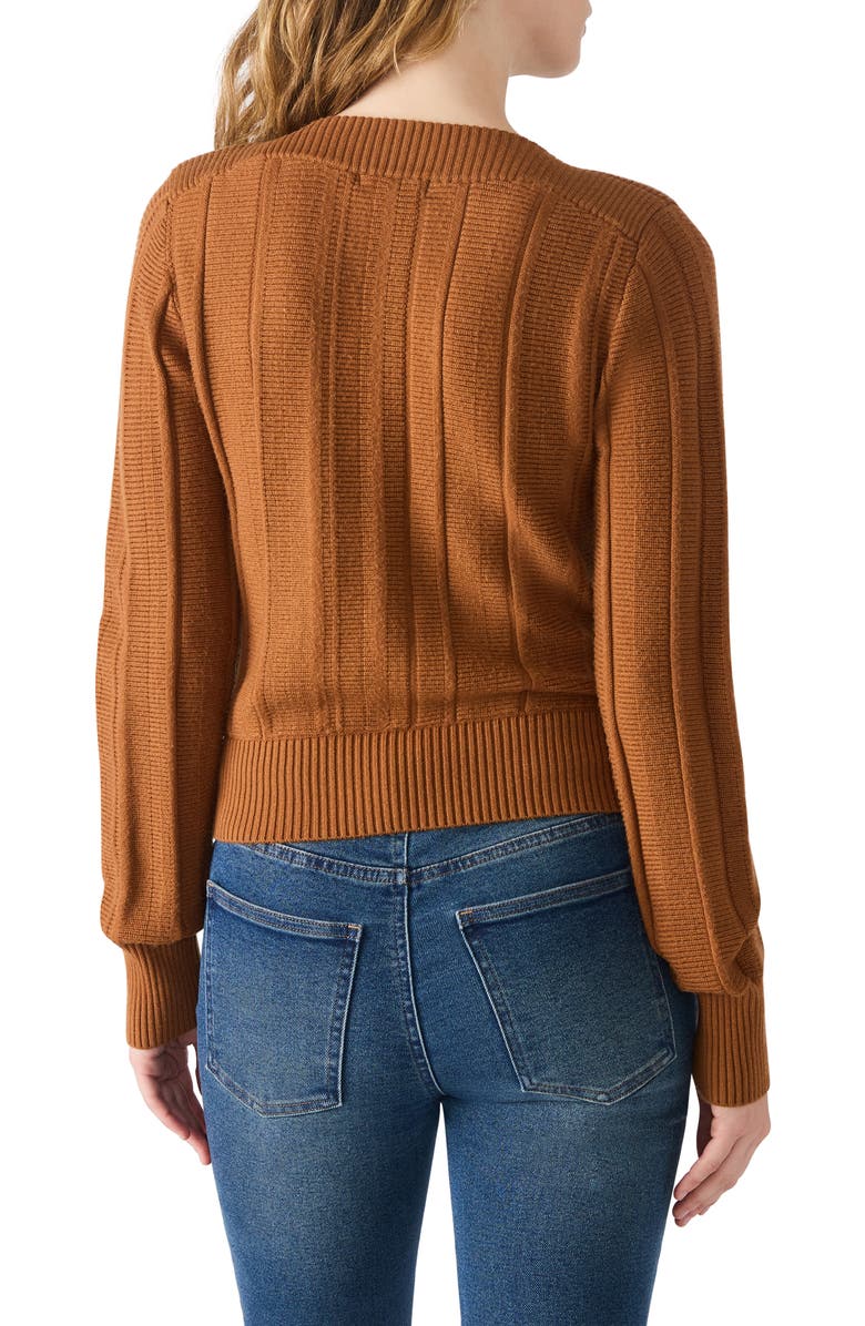Steve Madden Serra Boat Neck Sweater, Alternate, color, Pumpkin Spice