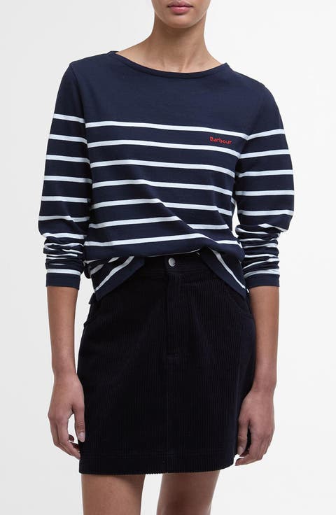 Bradley Stripe Cotton Top