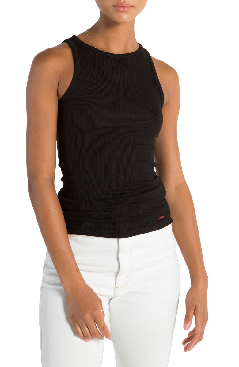 n:PHILANTHROPY Zinc Ribbed Tank, Main, color, 