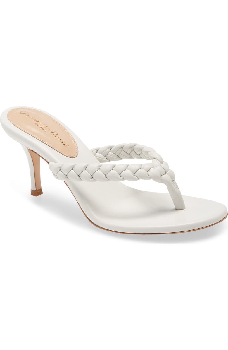Gianvito Rossi Braided Strap Sandal, Main, color,