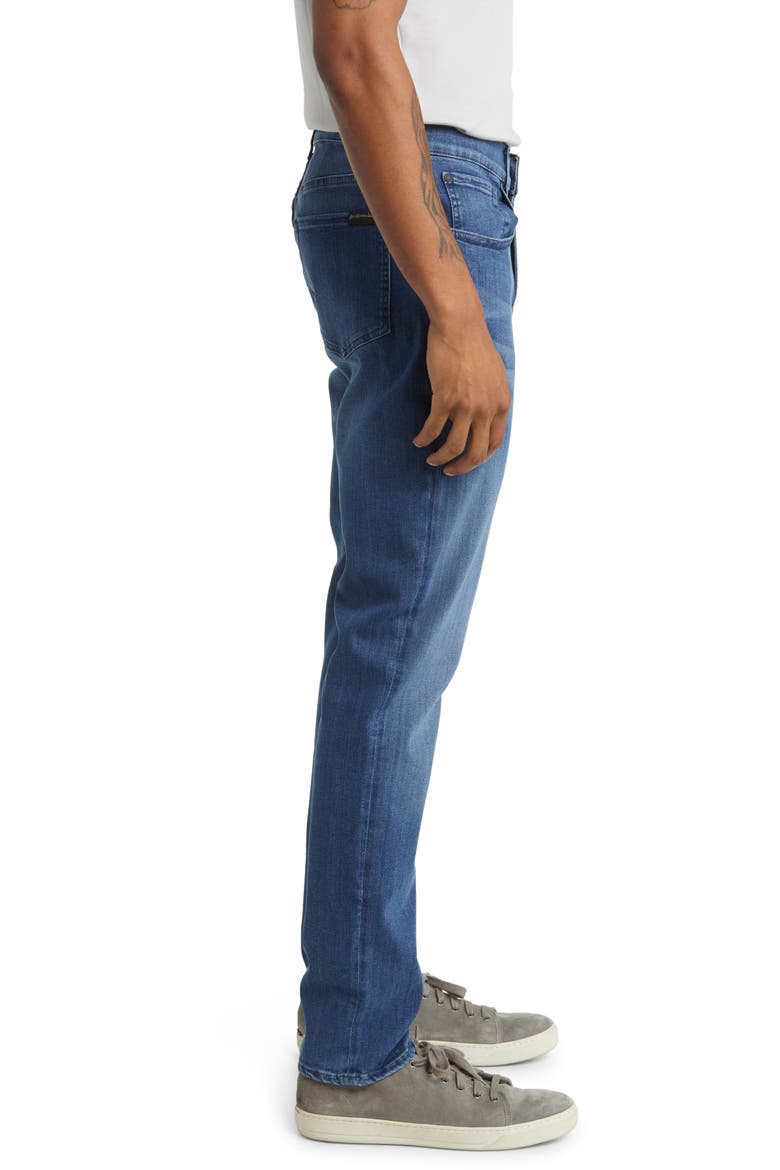 Luxe Performance Plus Slimmy Taper Jeans, Alternate, color, MID BLUE