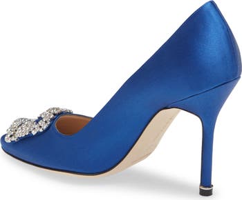 Hangisi Crystal Buckle Pump
