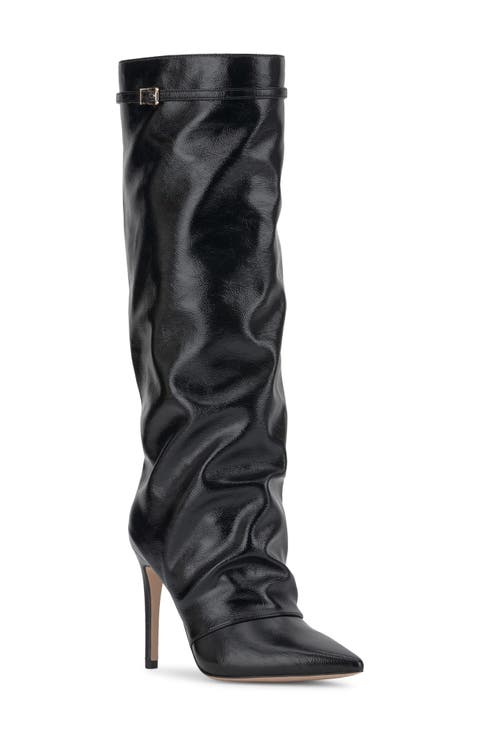 Paeril Wide Calf Knee High Boot