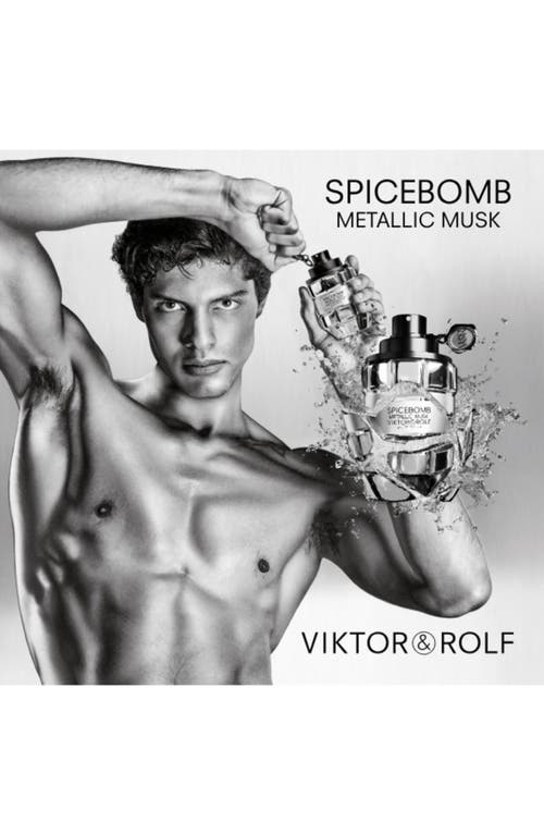 Viktor & Rolf Viktor&rolf Spicebomb Metallic Musk Eau De Parfum In Transparent