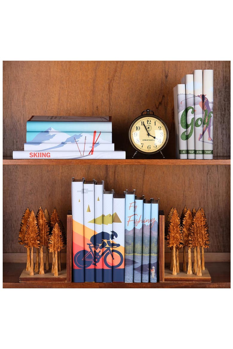 Golf Club Book Set, Alternate, color, Green