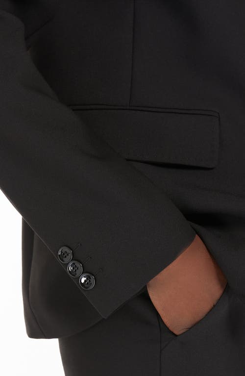 Weekend Max Mara Uva One-button Jacket In Black