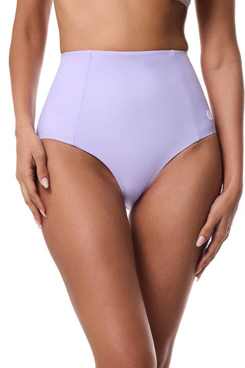 Women's High Rise Swim Bottoms, UPF 50+ Sun Protection, Ocean Sculpt