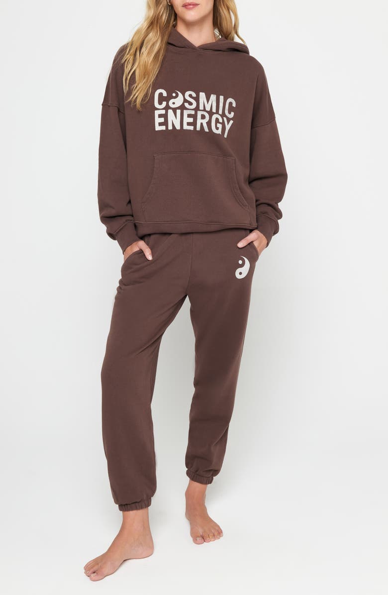 Spiritual Gangster Yin Yang Sol Sweatpants, Alternate, color, 