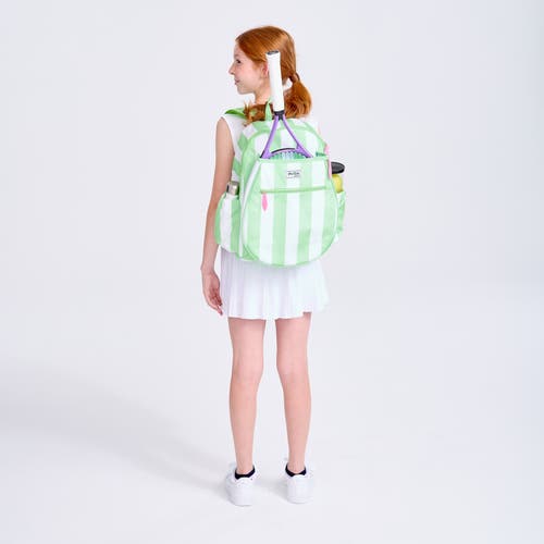 Ame & Lulu Jr. Love Tennis Backpack In Green