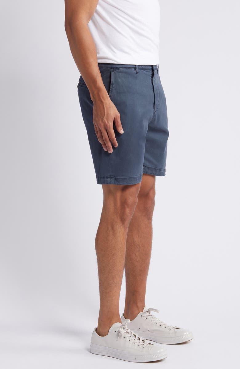 Faherty Coastline 8-Inch Chino Shorts, Alternate, color, Blue Nights