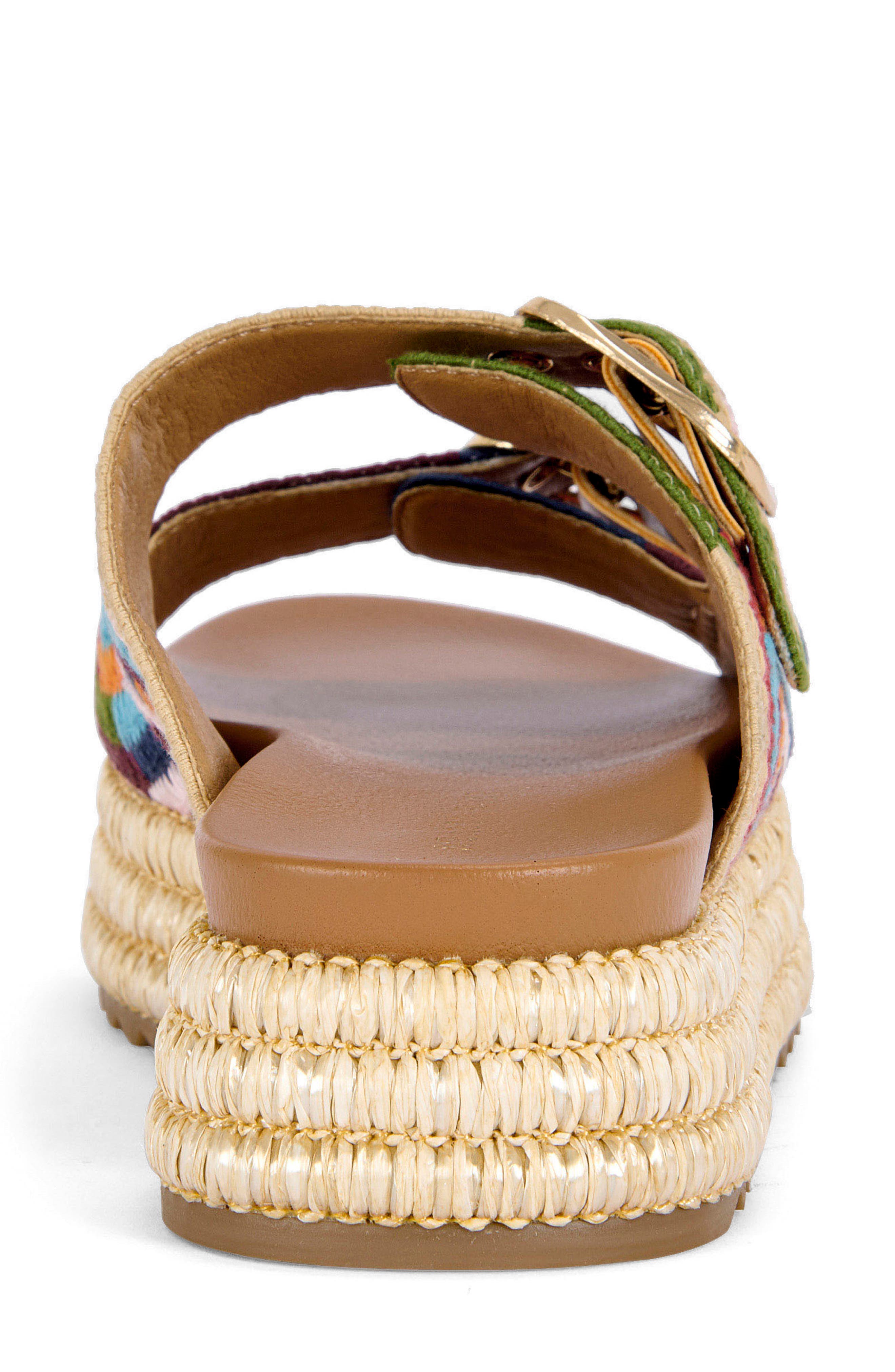 AZALEA WANG Nikkei Platform Slide Sandal, Alternate, color, 