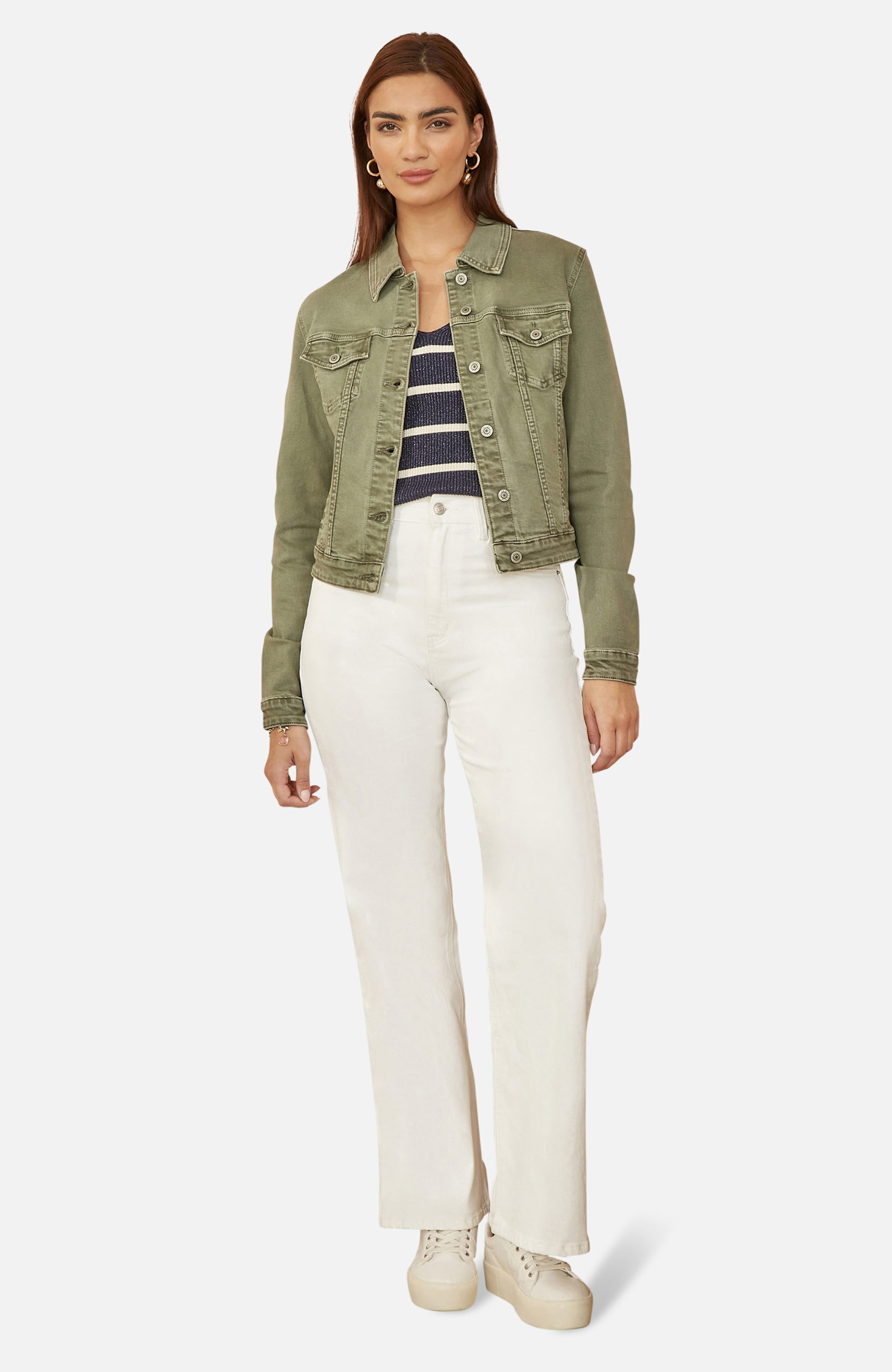 Stretch Cotton Denim Jacket - image 4