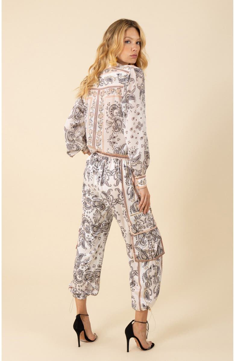 Hale Bob Blaire Charmeuse Cargo Pant, Alternate, color,