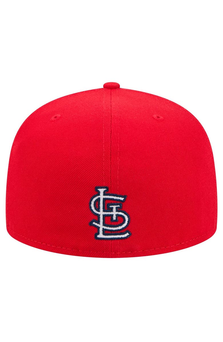 New Era Men's New Era Red St. Louis Cardinals Ransom 59FIFTY Fitted Hat, Alternate, color, Red