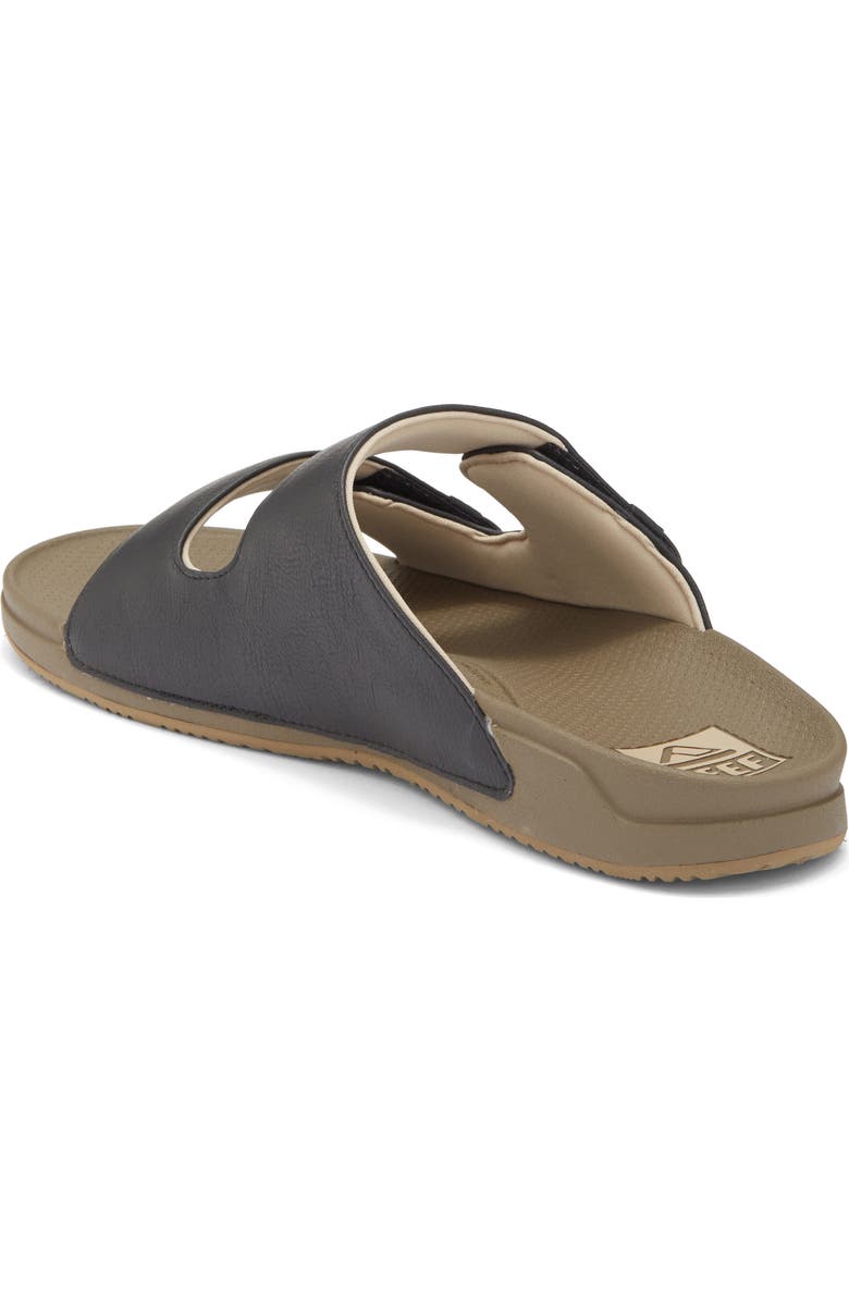 Reef Spring Breakpoint Slide Sandal, Alternate, color, Black/Tan