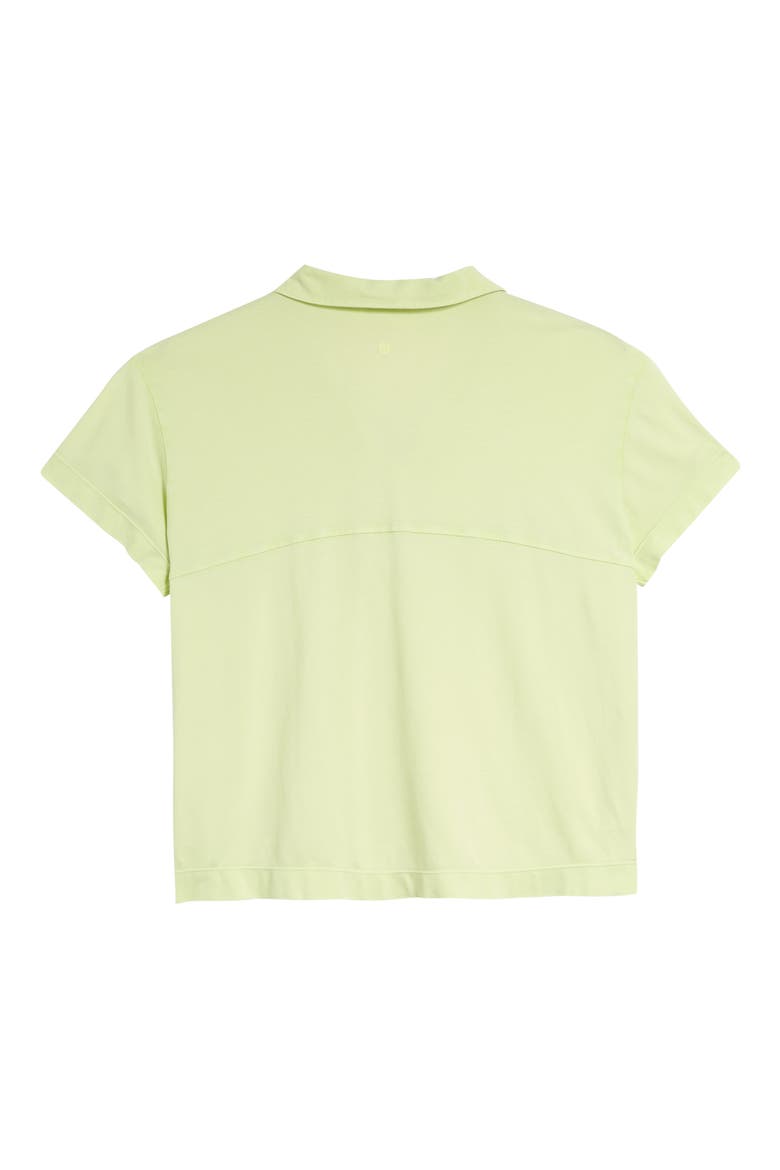 Hike It Polo Shirt, Alternate, color, GREEN LUSH
