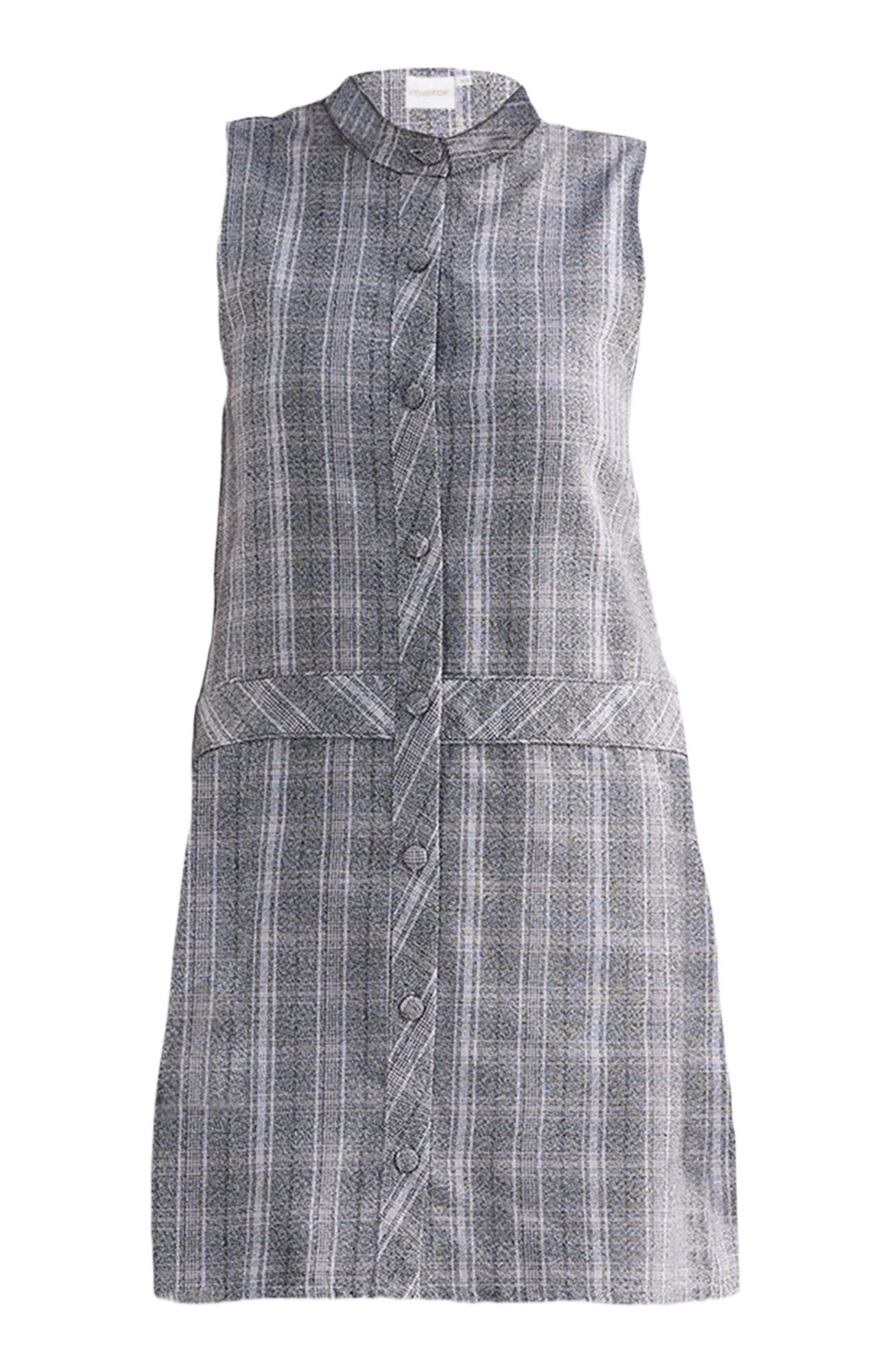 The Cotton Tweed Shift Dress - image 2