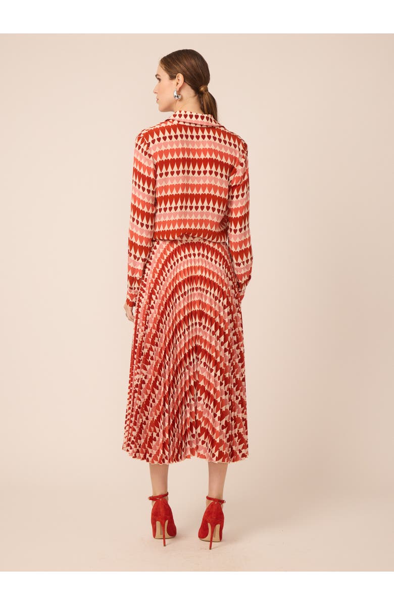 Gilner Farrar Troy Blouse, Alternate, color, Wild Hearts