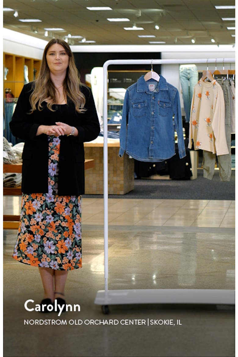 Kids' New Barstow Western Denim Button-Up Shirt video