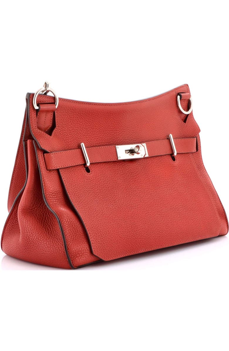 Pre-Owned Hermes Jypsiere Bag Clemence 34, Alternate, color, Brique