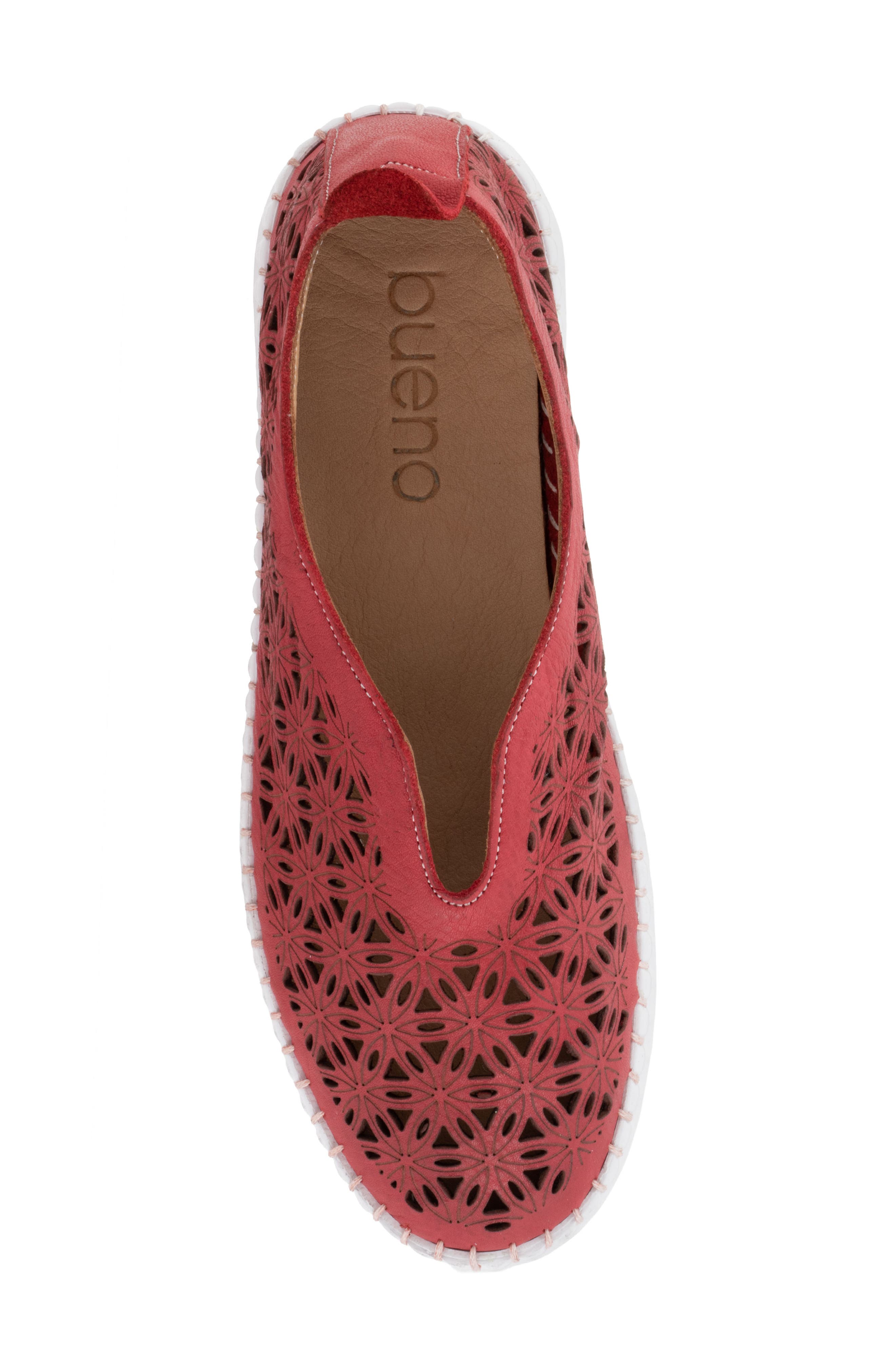 Bueno Daisy Flat, Alternate, color, Red