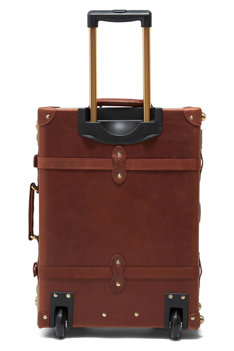 The Pioneer 20-Inch Rolling Carry-On, Alternate, color, BROWN