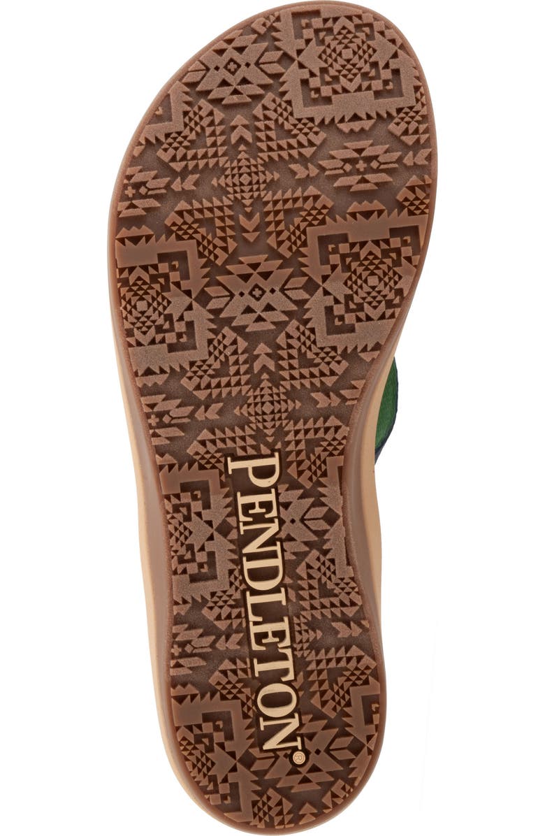 Pendleton Crater Lake Flip Flop, Alternate, color,