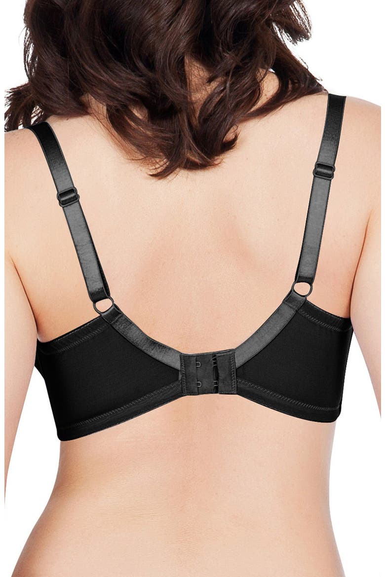 Casey Plunge Molded T-Shirt Bra, Alternate, color, BLACK