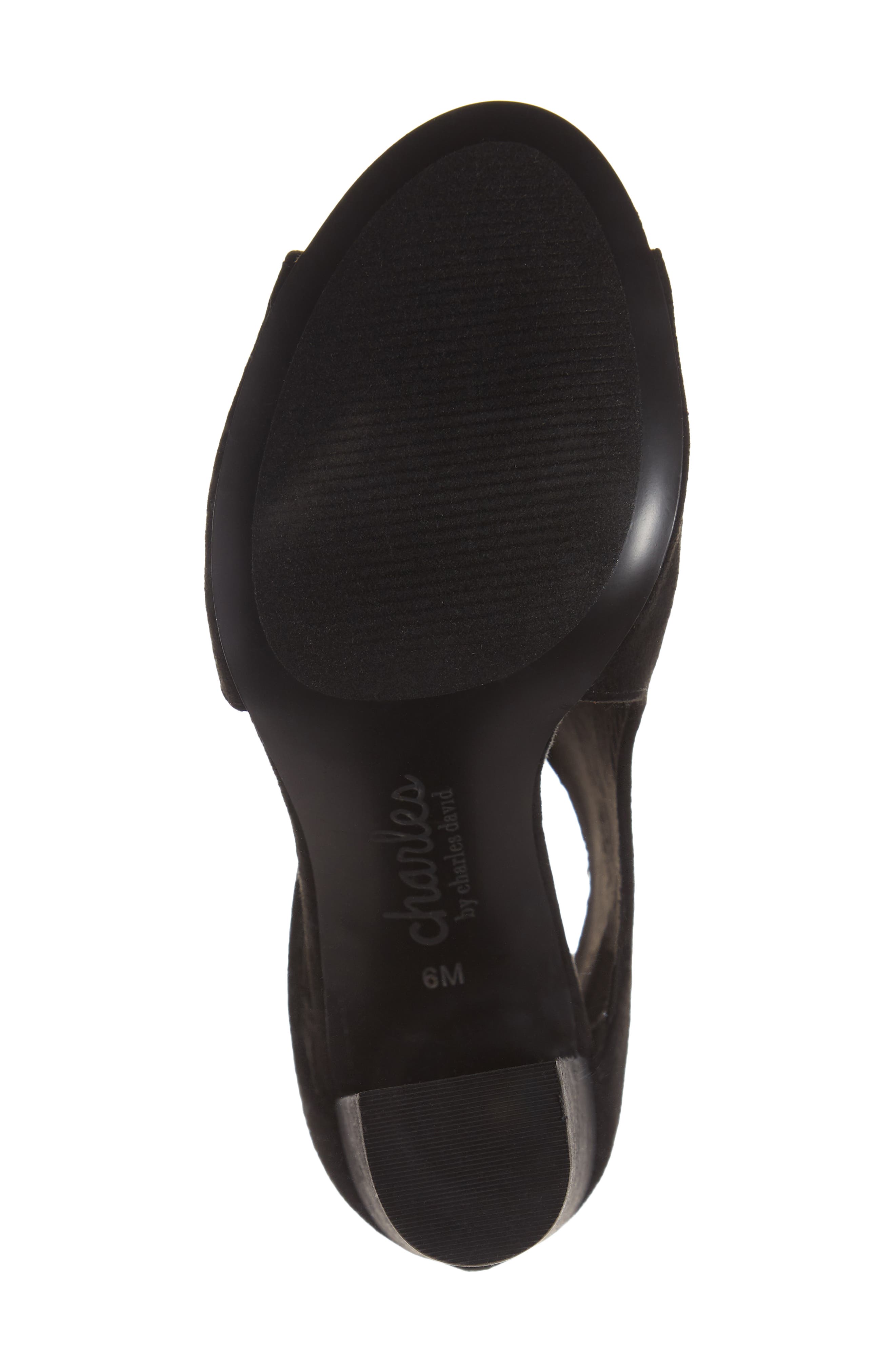 Charles by Charles David Fable Cutout Open Toe Bootie, Alternate, color, 