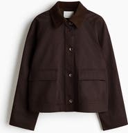 H&M Corduroy-collar Jacket