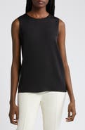 Theory Sleeveless Silk Blouse