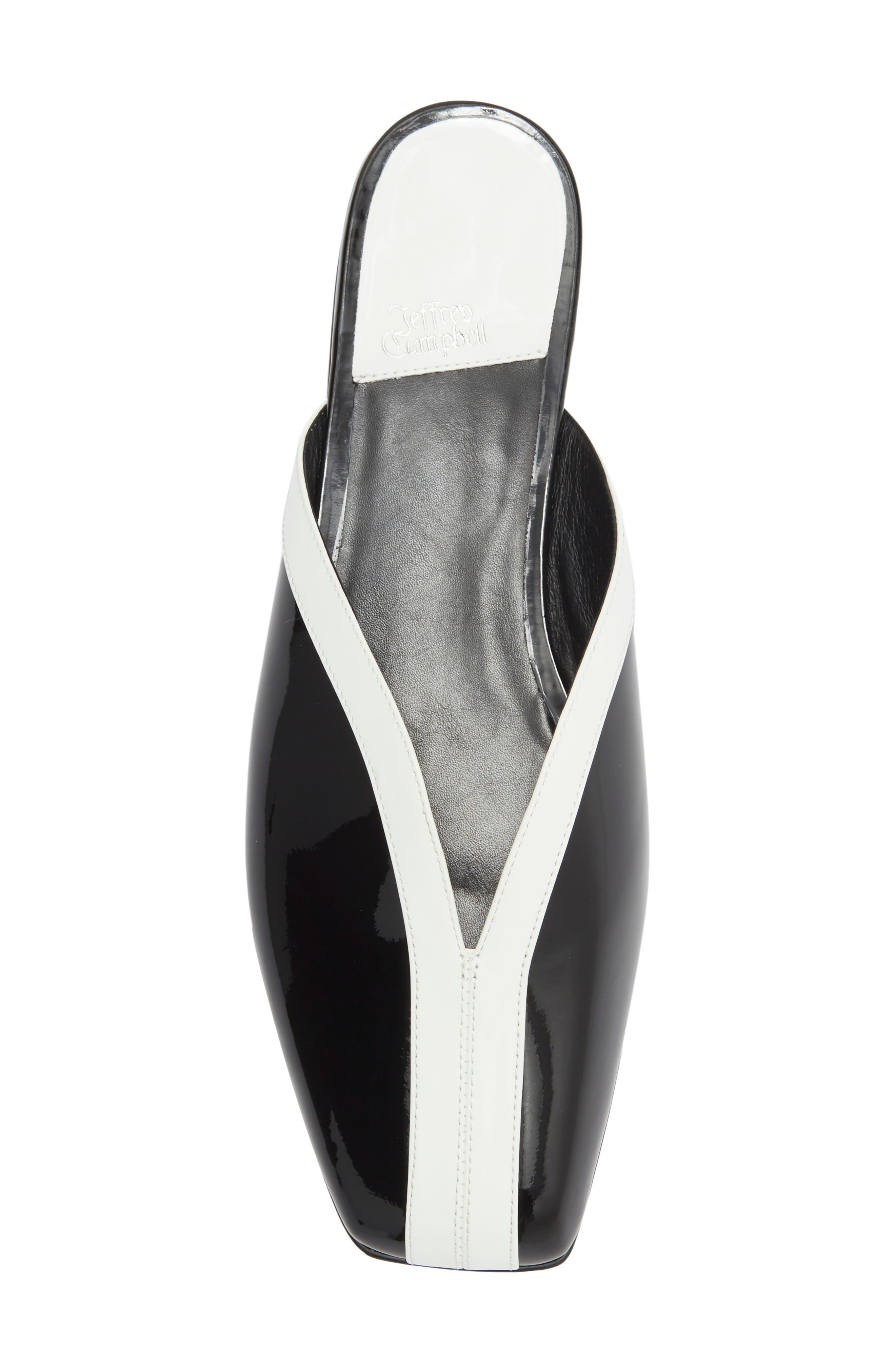 Narrows Mule, Alternate, color, BLACK WHITE COMBO