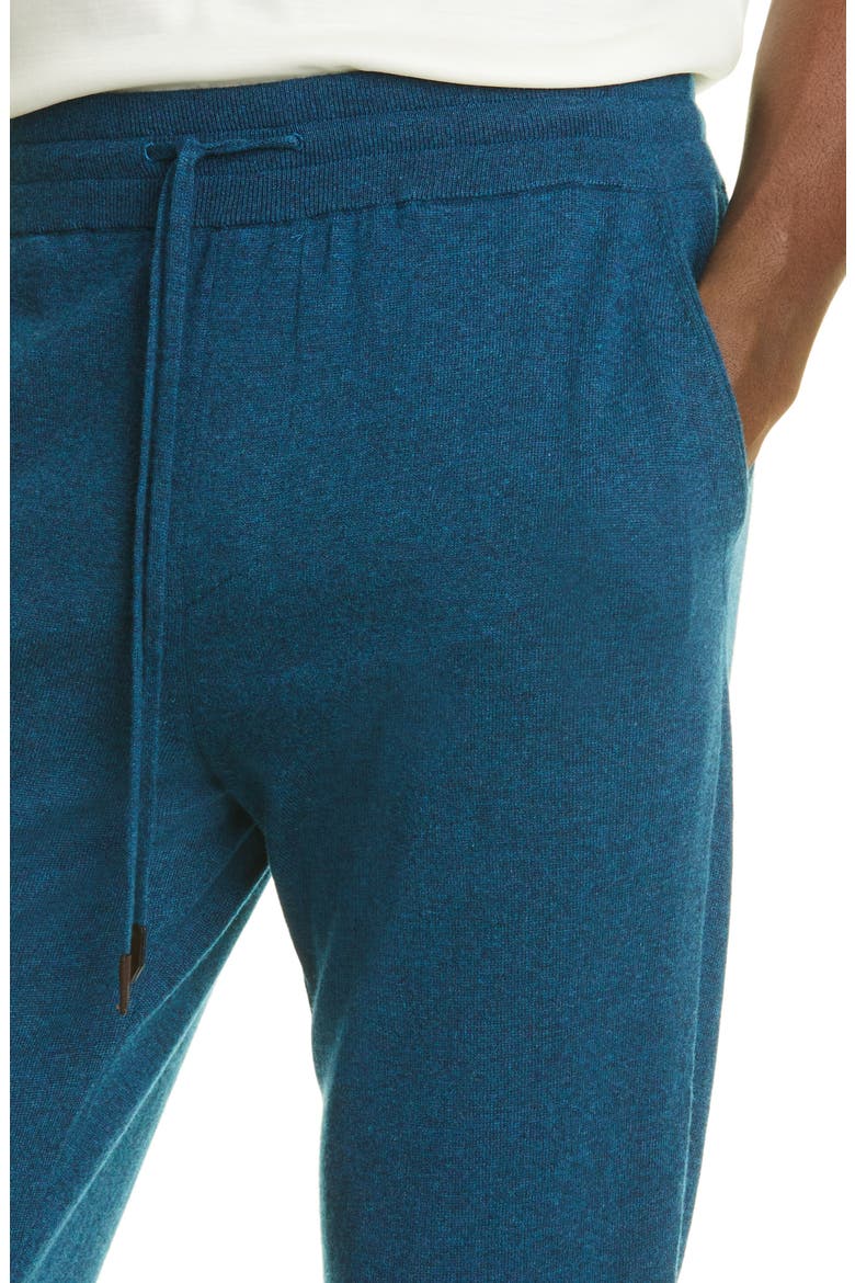 Premium Cashmere Joggers, Alternate, color, BLUE