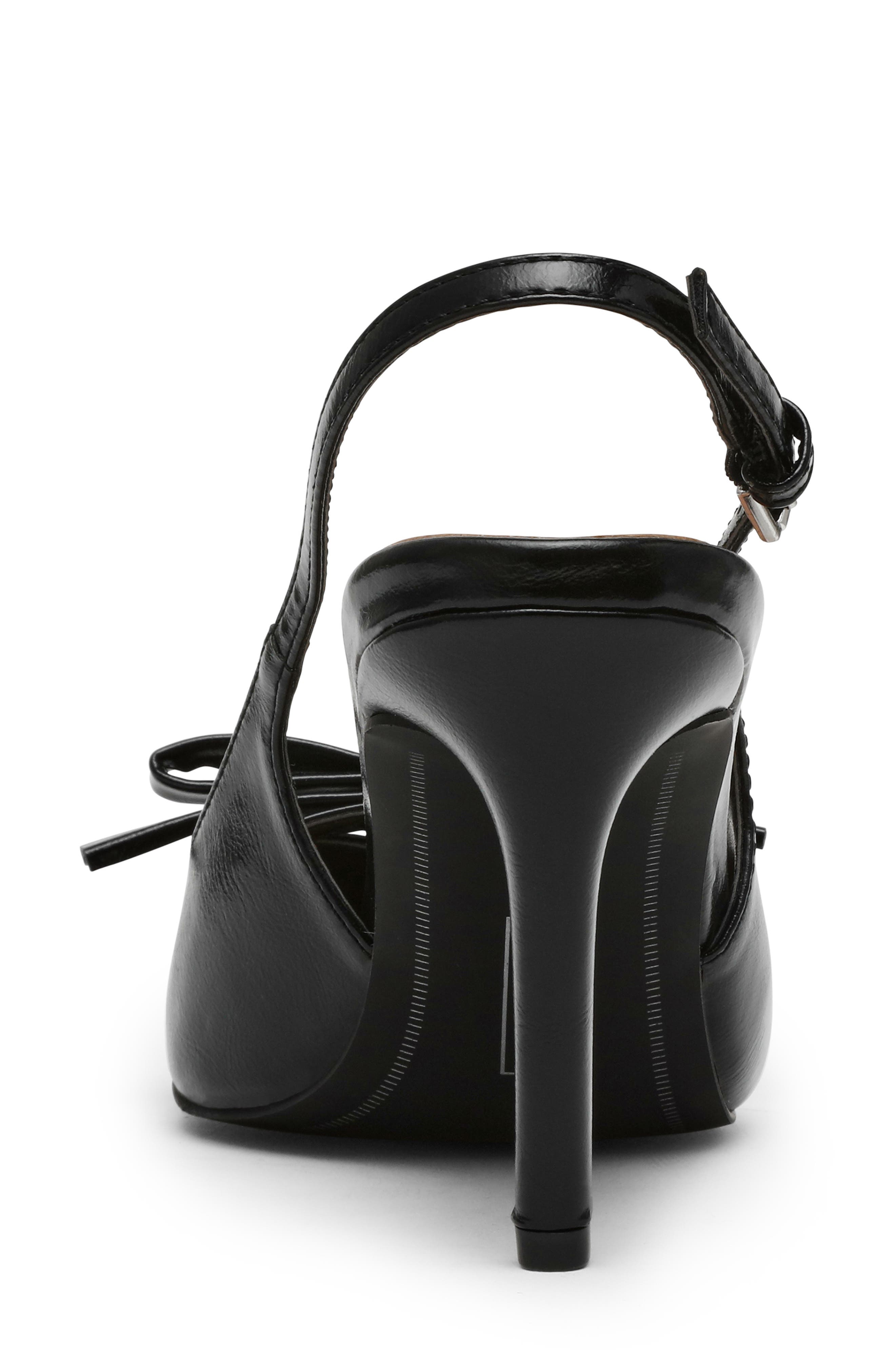 Steven New York Linda Slingback Pump, Alternate, color, Black