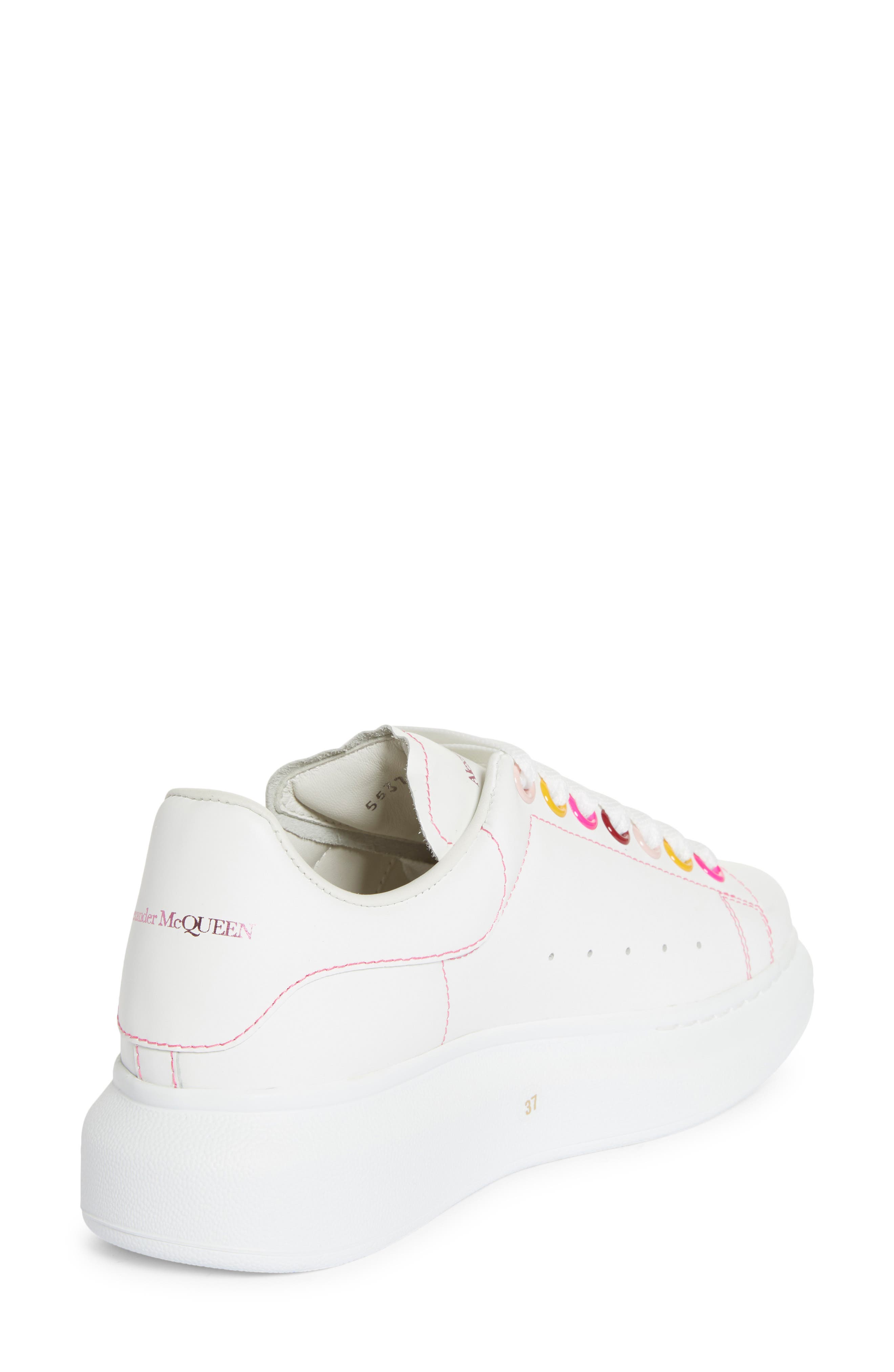 McQueen Alexander McQueen Oversized Low Top Sneaker, Alternate, color, 
