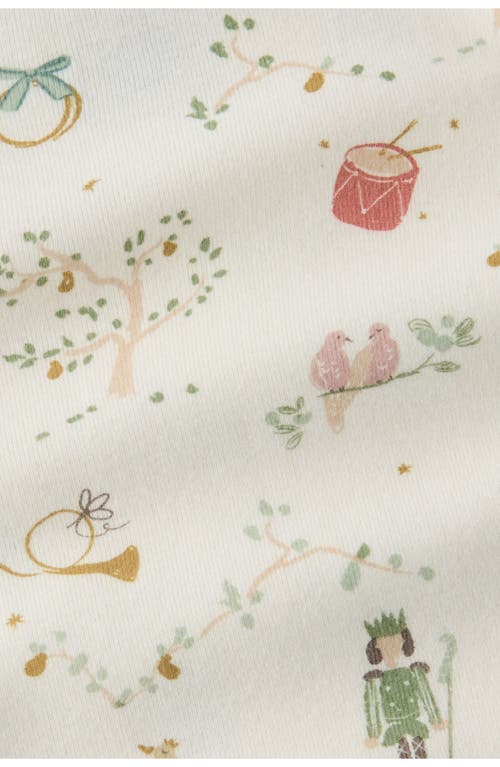 Pehr Kids' Organic Cotton Rib Fitted Pajamas In Multi