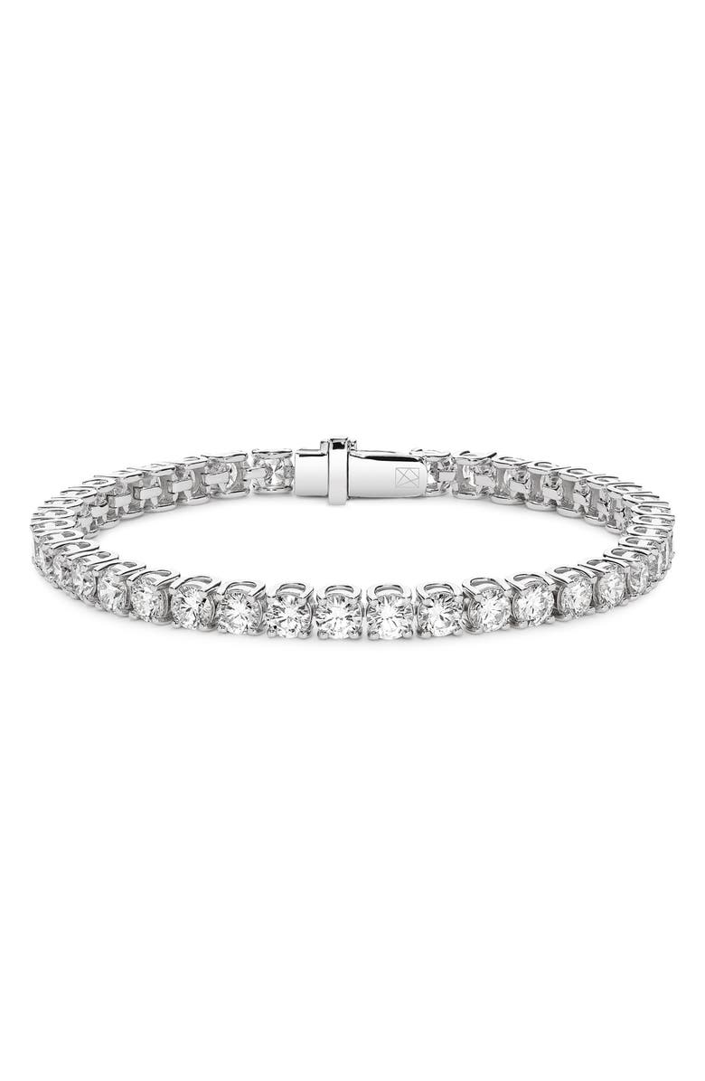 LIGHTBOX 9.25-Carat Lab Grown Diamond Tennis Bracelet, Main, color, 