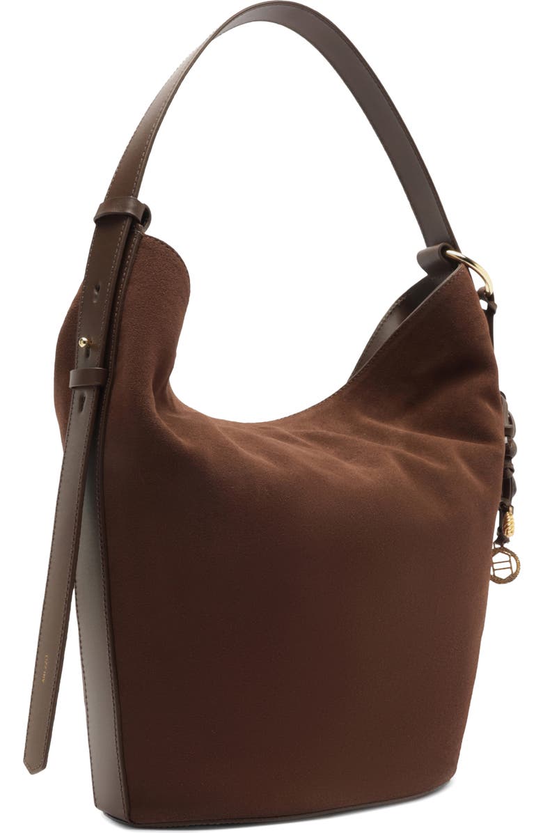 Arezzo Large Simone Suede Hobo Bag, Alternate, color,